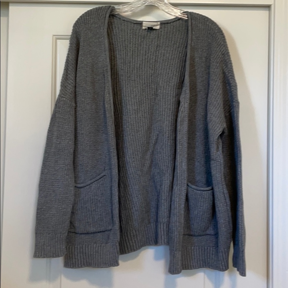 Target cardigan with front pockets size L